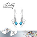 Destino joyas cristales de Swarovski pendientes encantadores pendientes